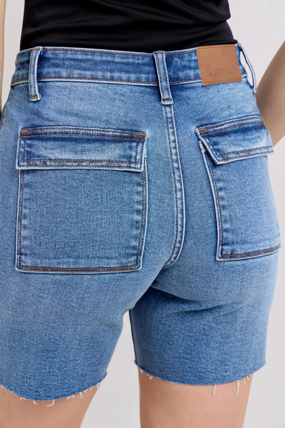 Pocket Detail Relaxed Bermuda Shorts