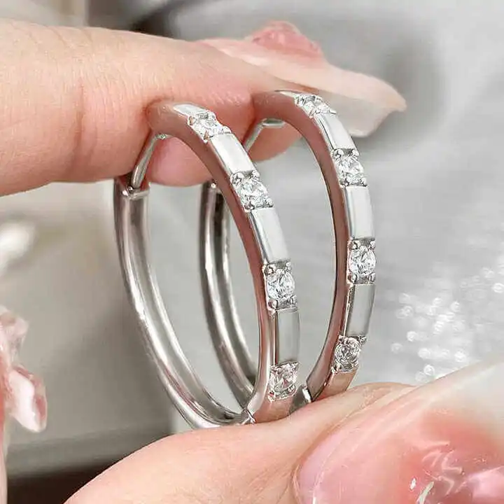 Classic Design Hoop Earrings