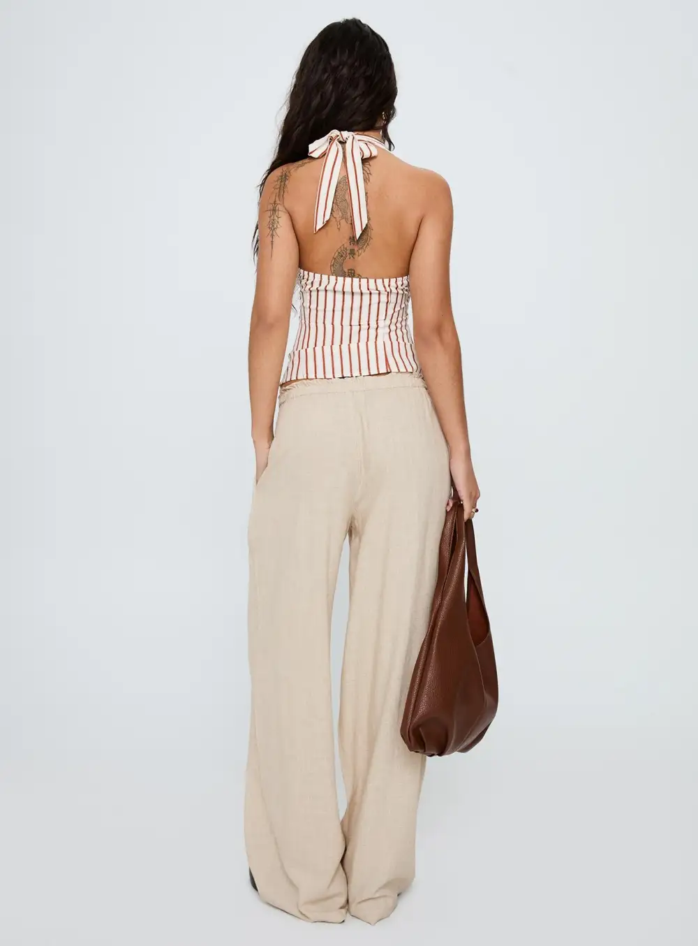 Seascape Oversize Wide Leg Pants