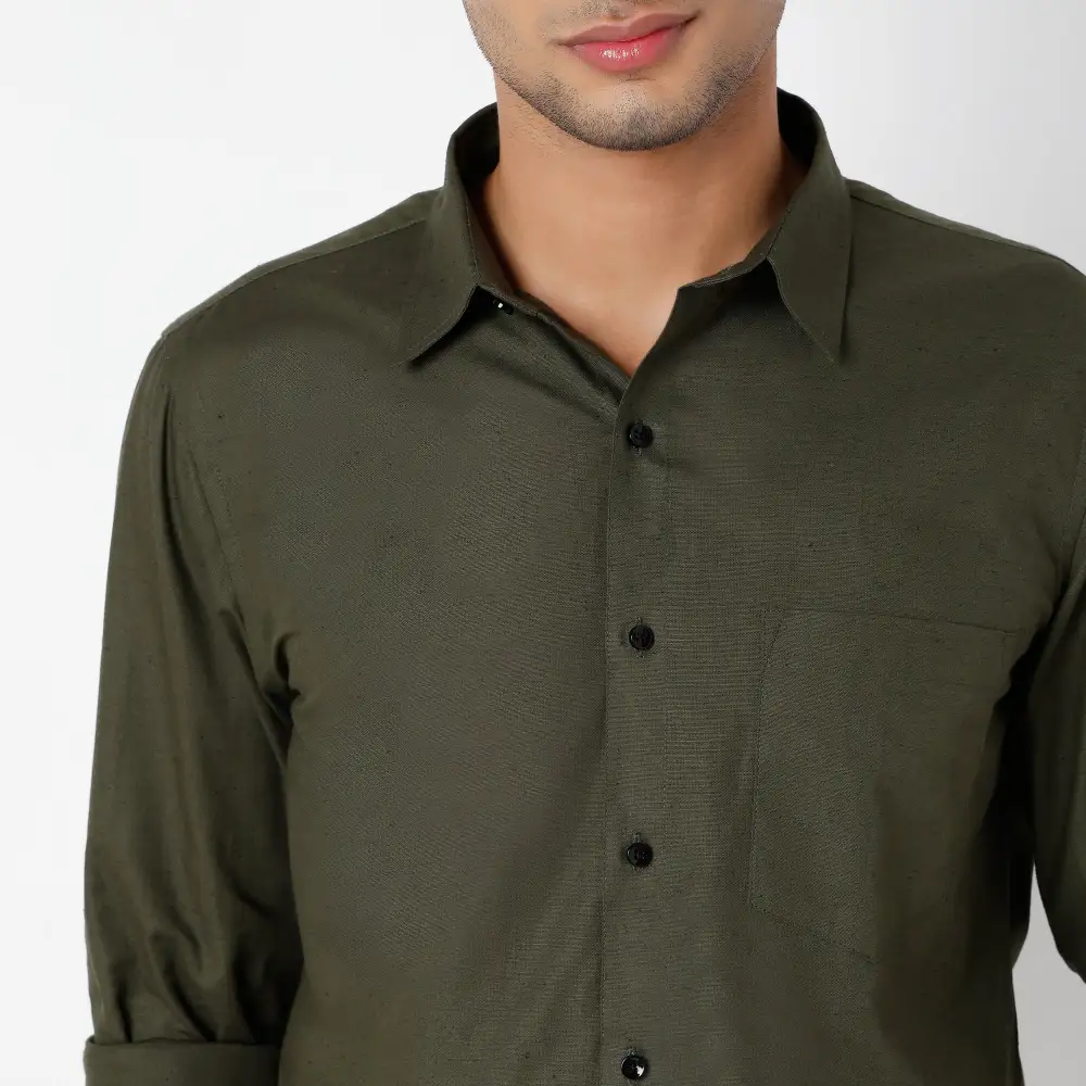 Casual Tailored Men's Formal Shirt
