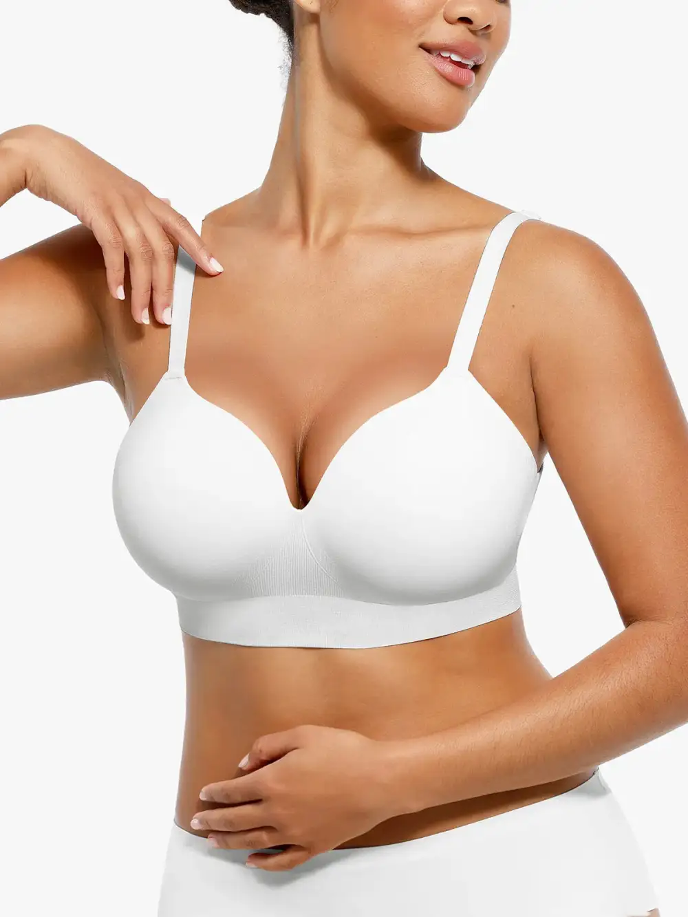 Seamless Wireless Shaping Lift Bra