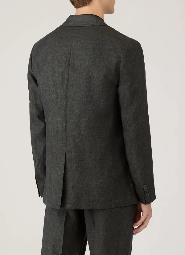 Breathable Linen Tailored Blazer