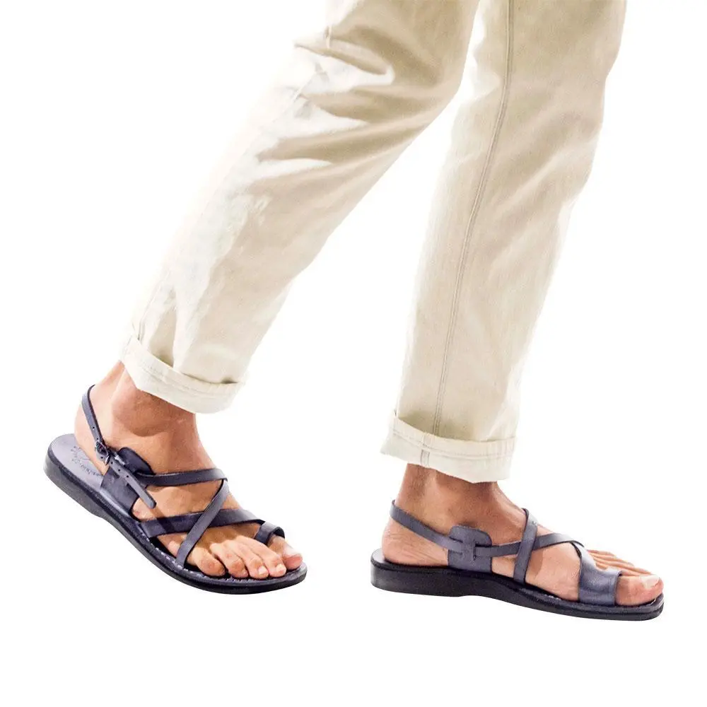 Easygoing Leather Toe Loop Sandals
