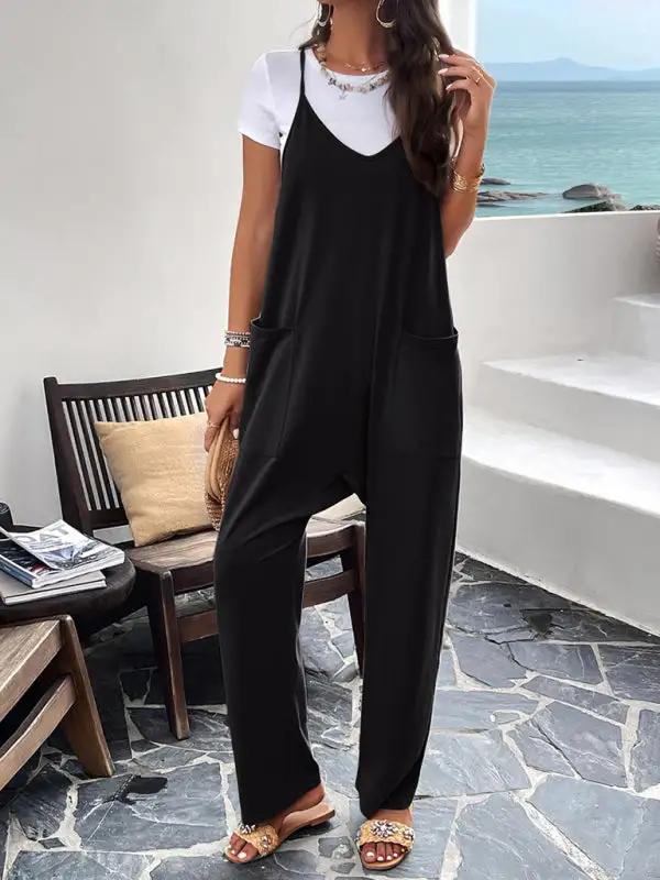 Clean Slim Fit Jumpsuit