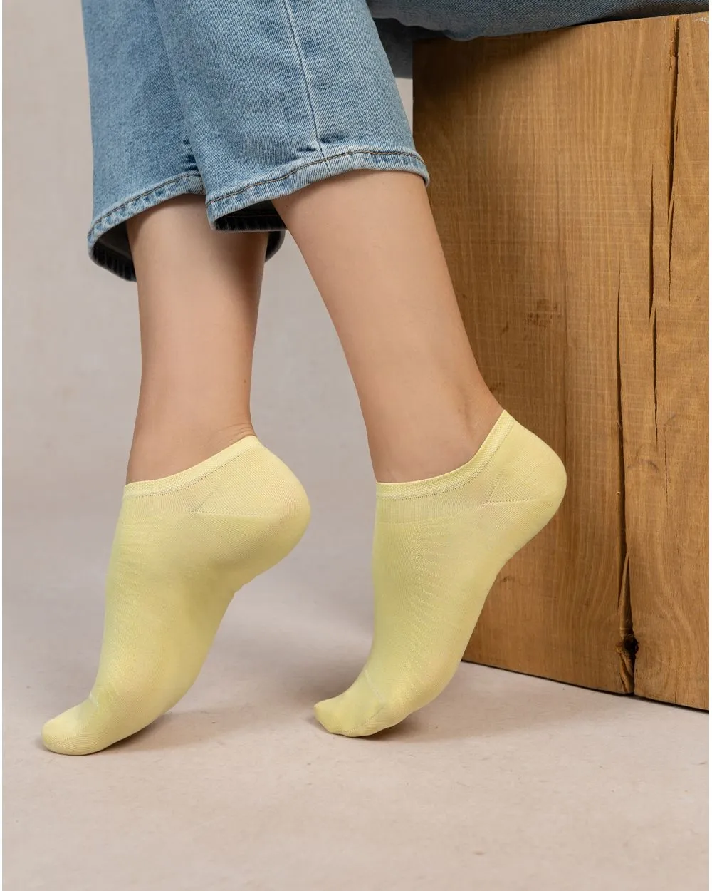 Mercerized Cotton Mini Socks