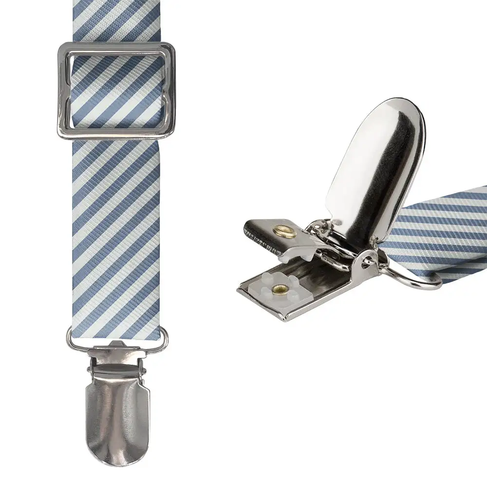 Butler Stripe Pattern Suspenders