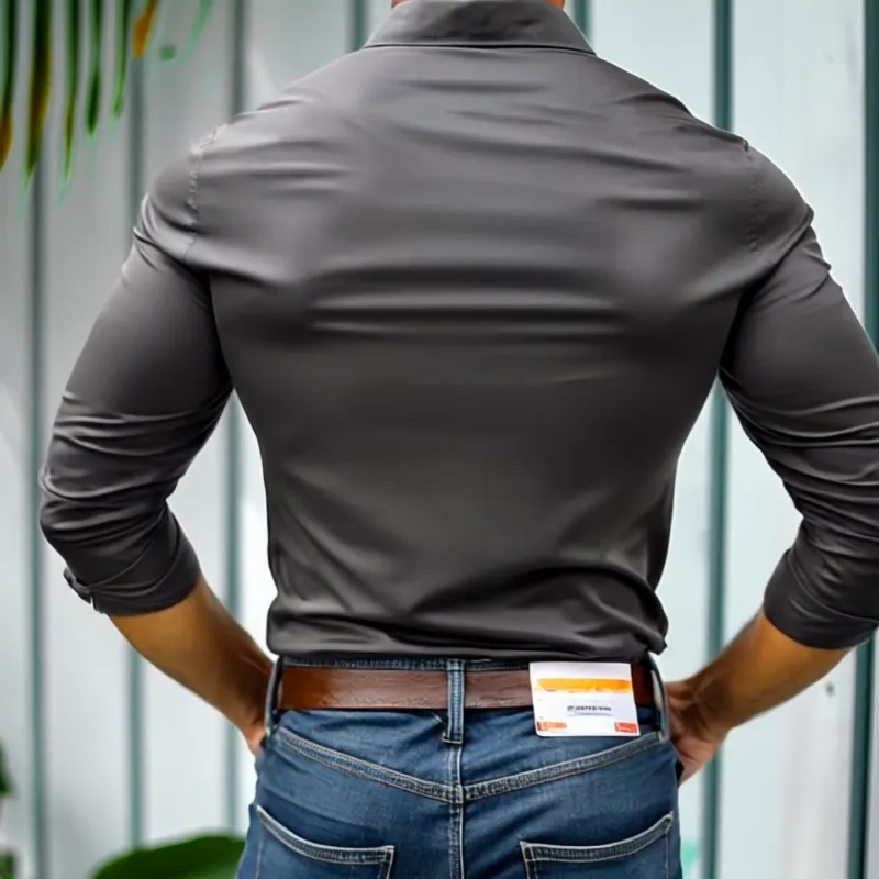 Field Pocket Open Collar Shirt
