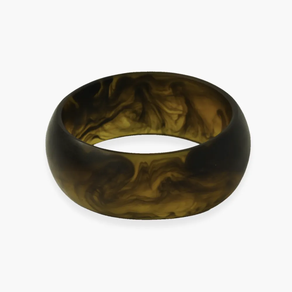 Sunset Bay Chunky Resin Bangle