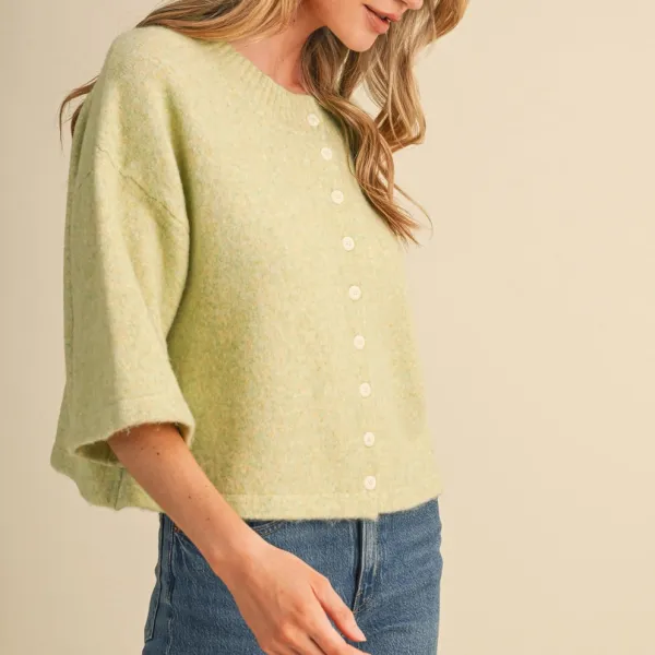 Elbow Length Cardigan