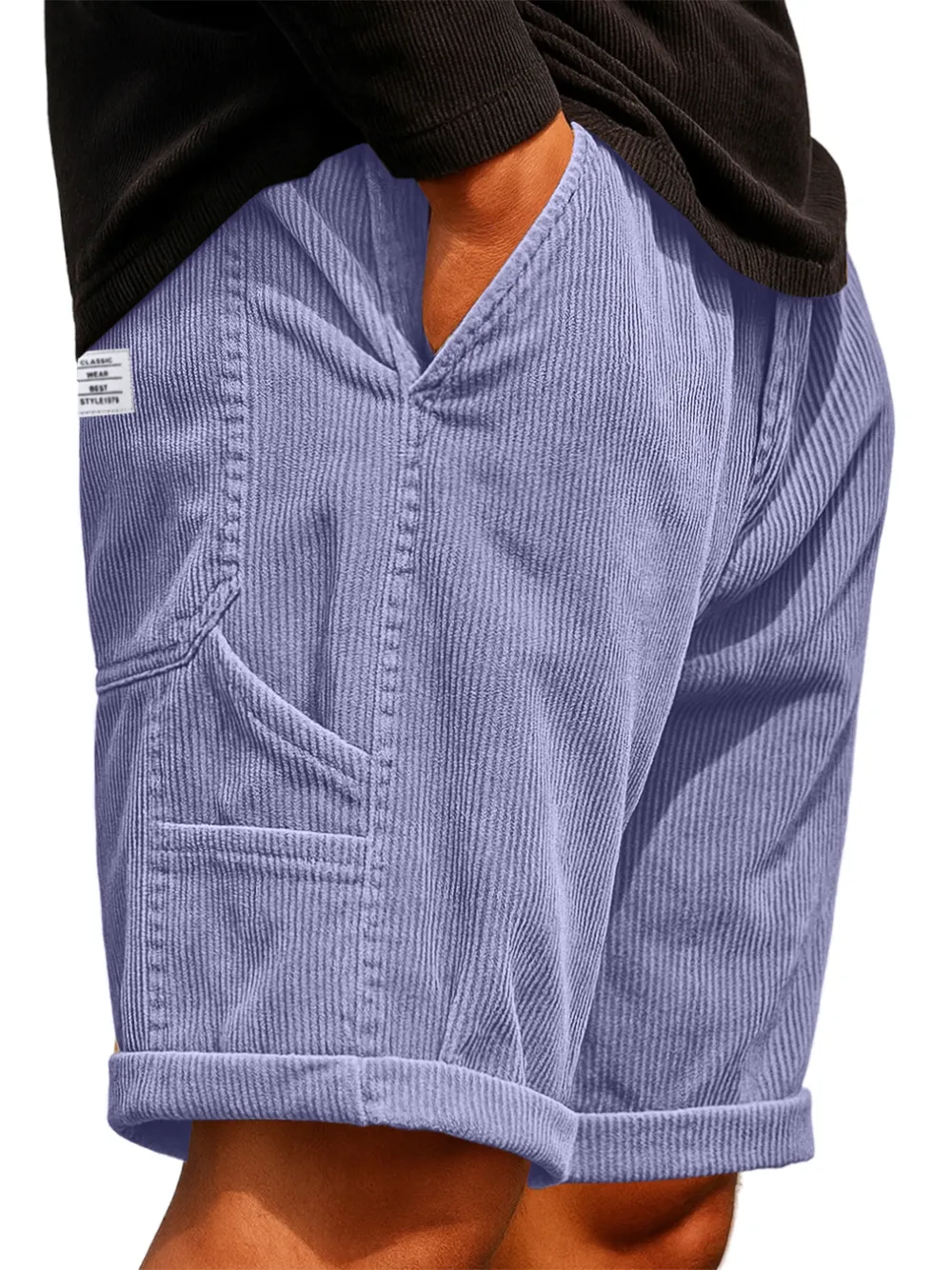 Everyday Corduroy Utility Pocket Shorts