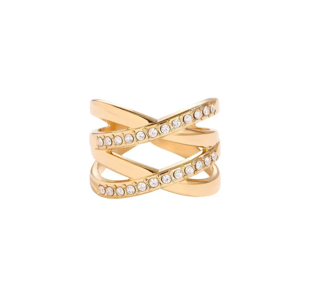 Twin Stone Zirconia Ring