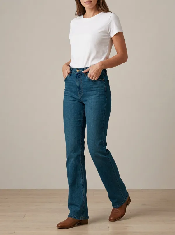 Washed Denim Casual Denim Jeans