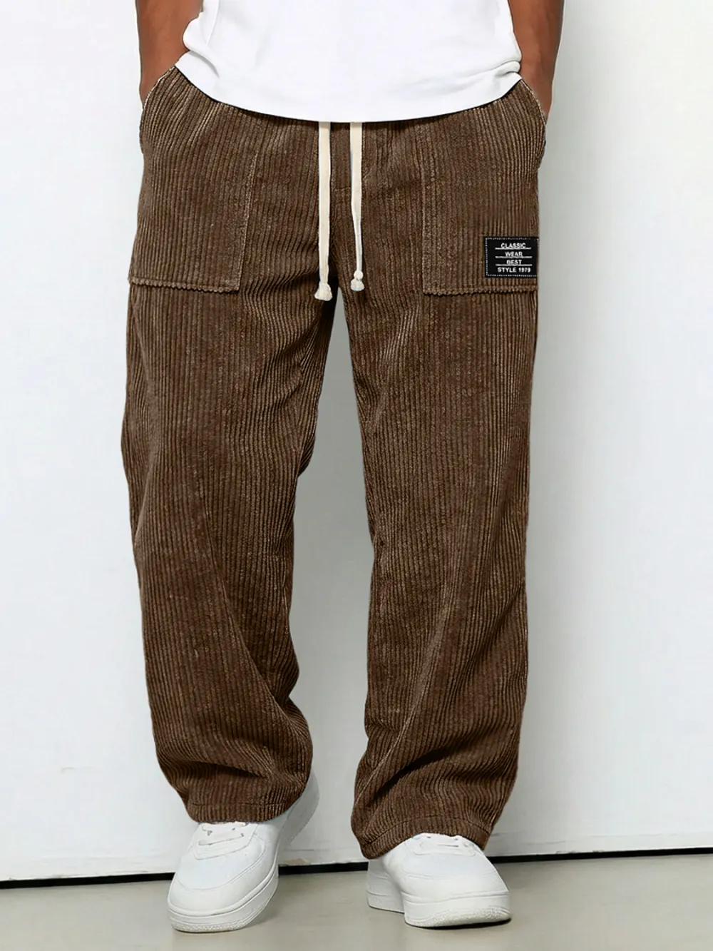 Corduroy Pull On Pants