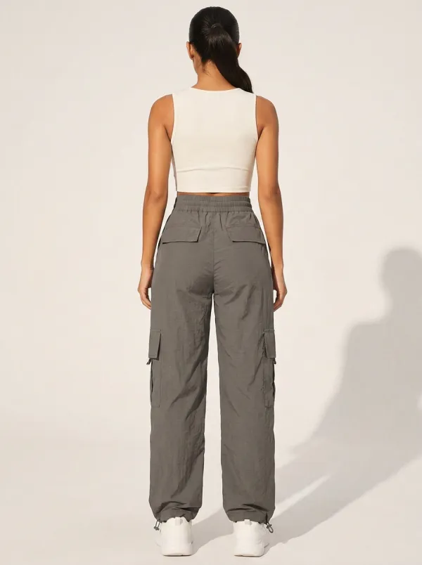Everyday Drawstring Breathable Breathable Cargo Pants