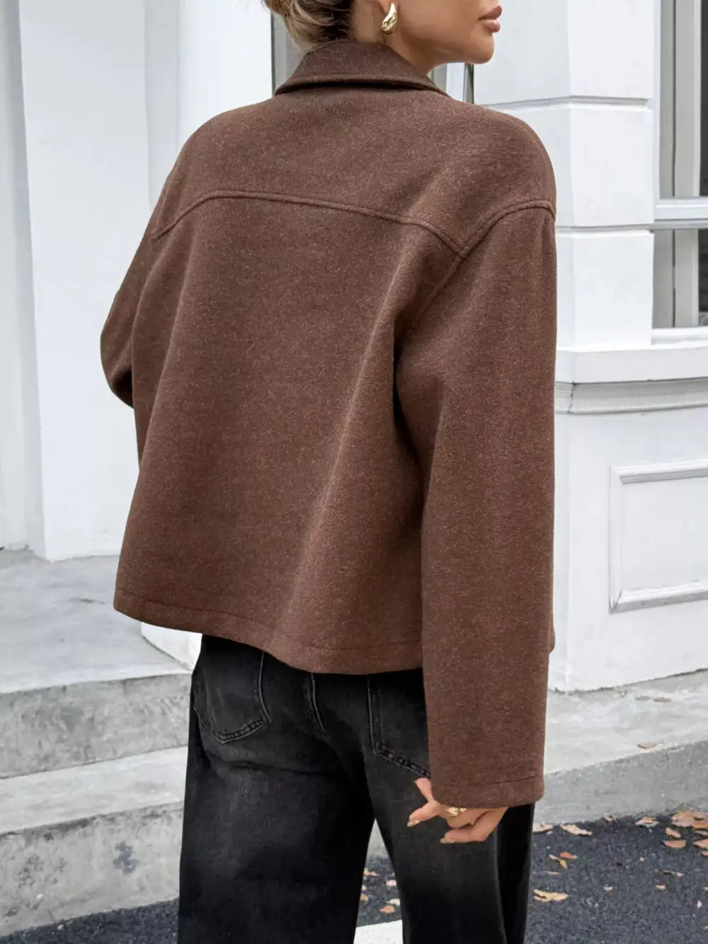 Polished Refined Zip-Up Jacket