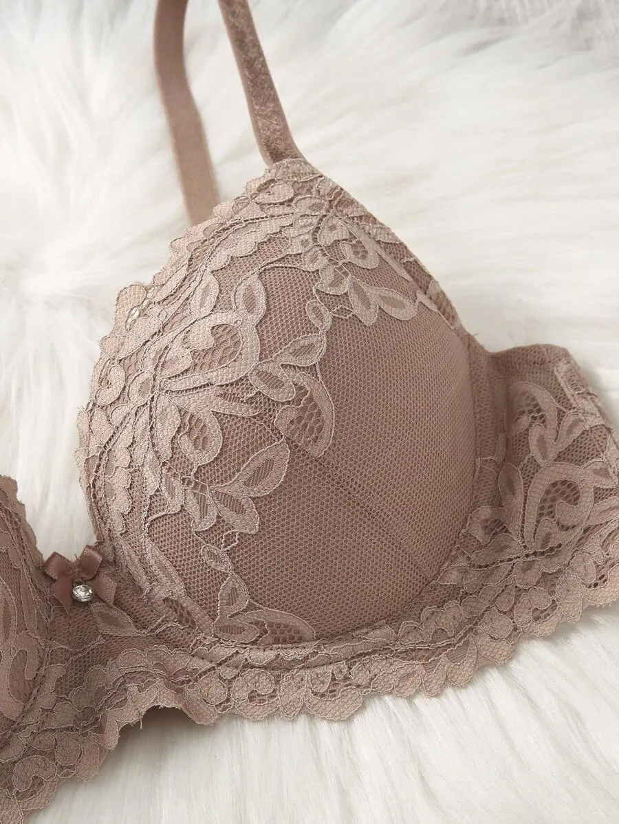 Underwire Lace Push-Up Bra