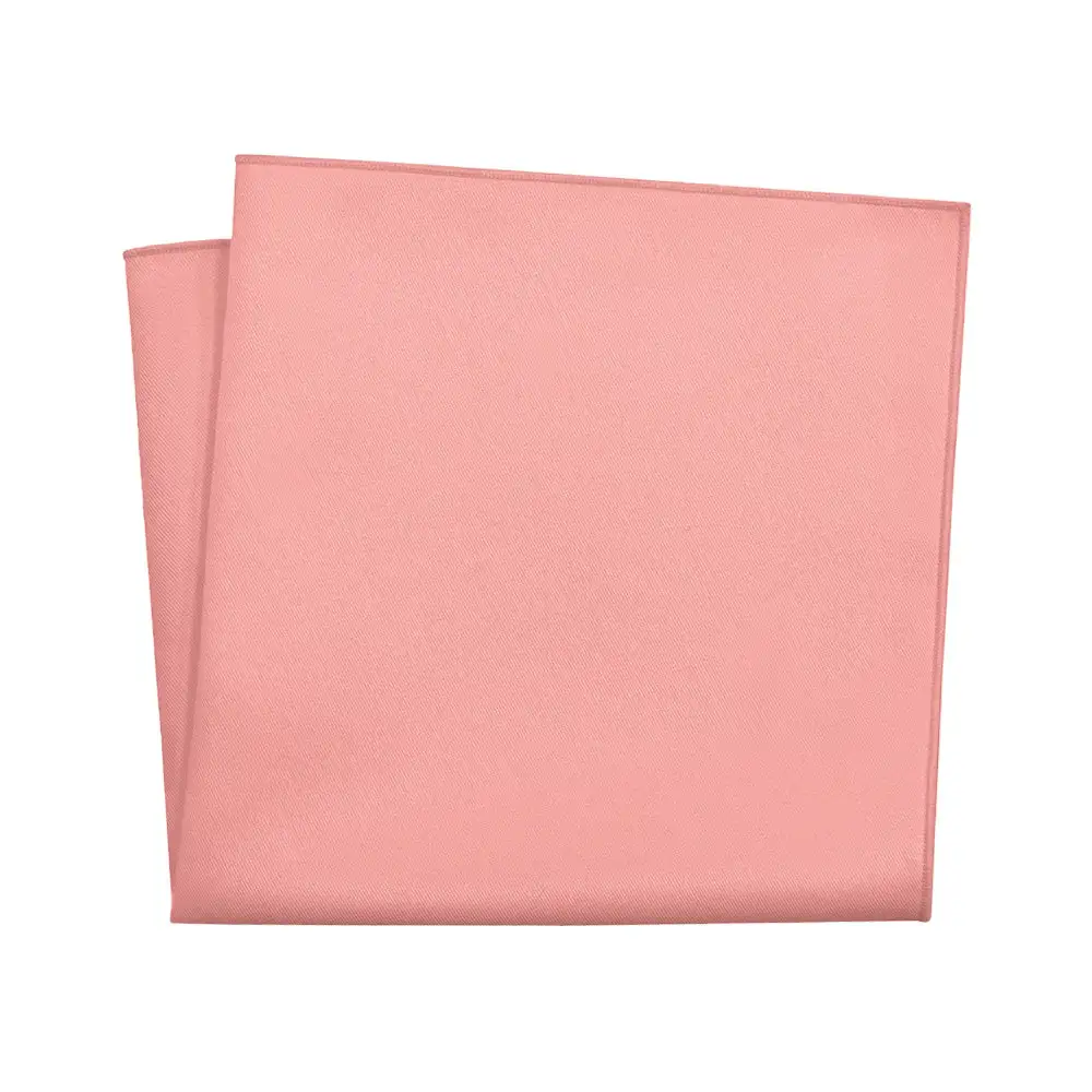 Elegant Neat Solid Pocket Square