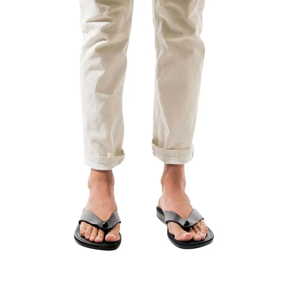 Leather Flip Flop Sandals