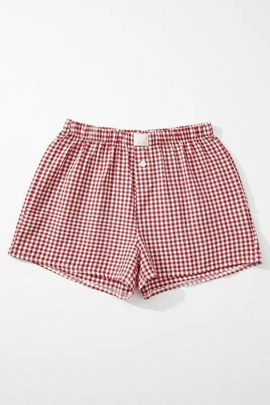 Check Pattern Shorts