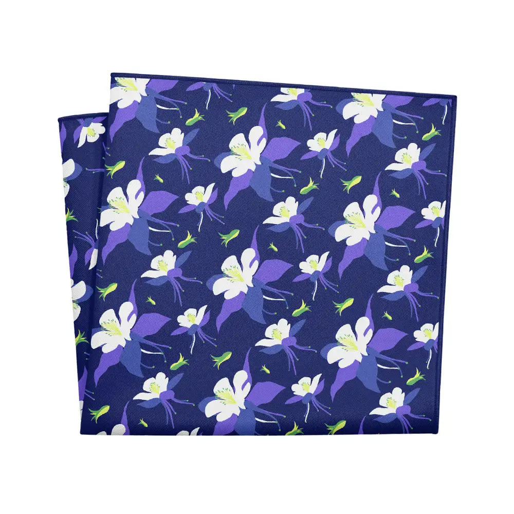 Understated Polished Floral Pocket Square