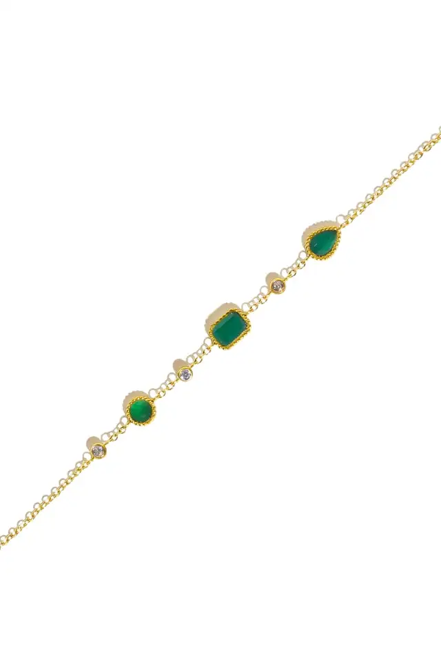 Onyx Chain Bracelet