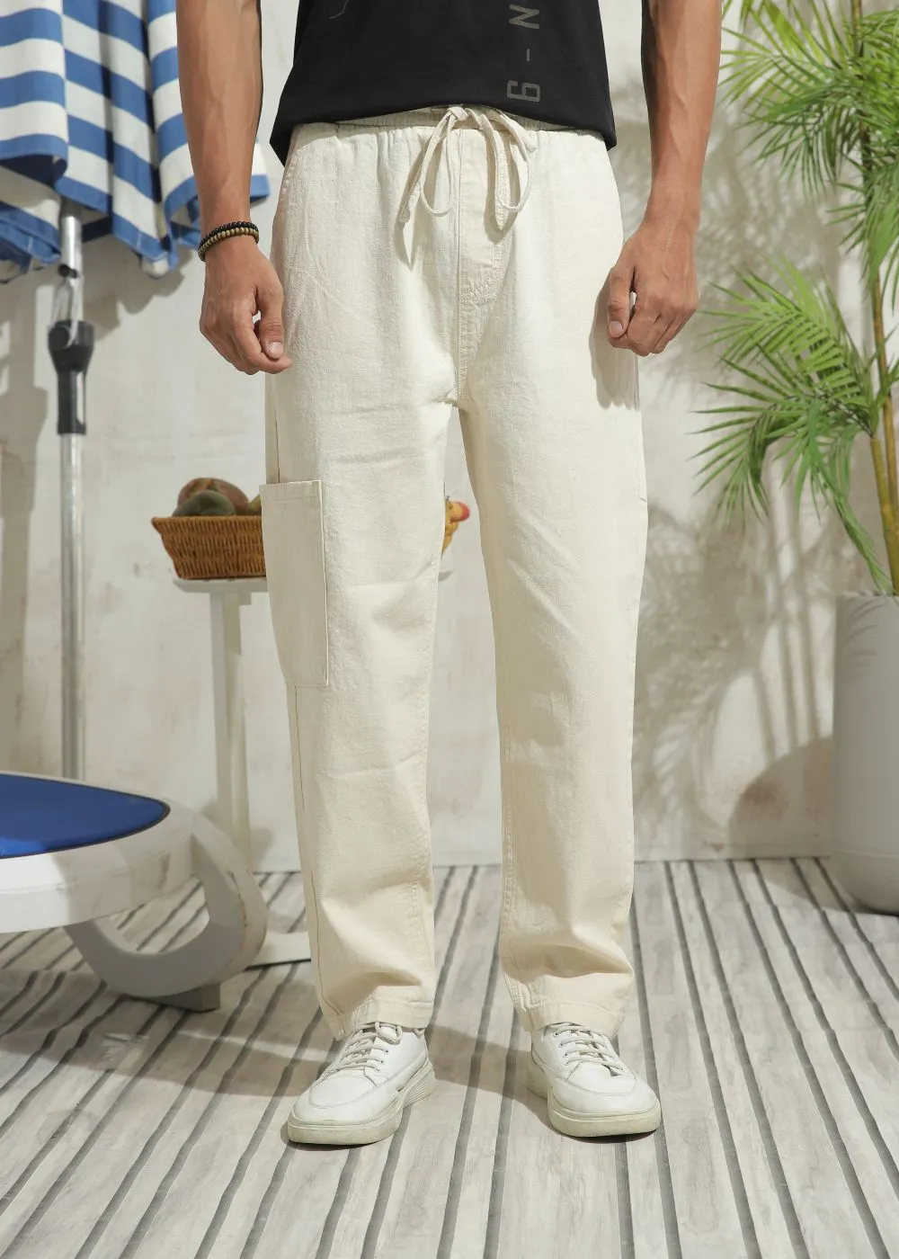 Relaxed-Fit Jogger Jeans