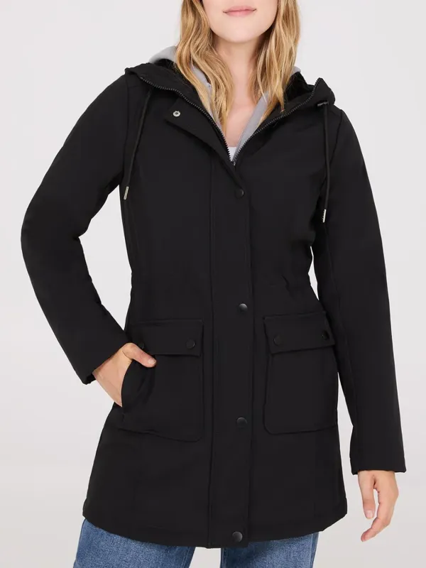 Softshell Hooded Coat