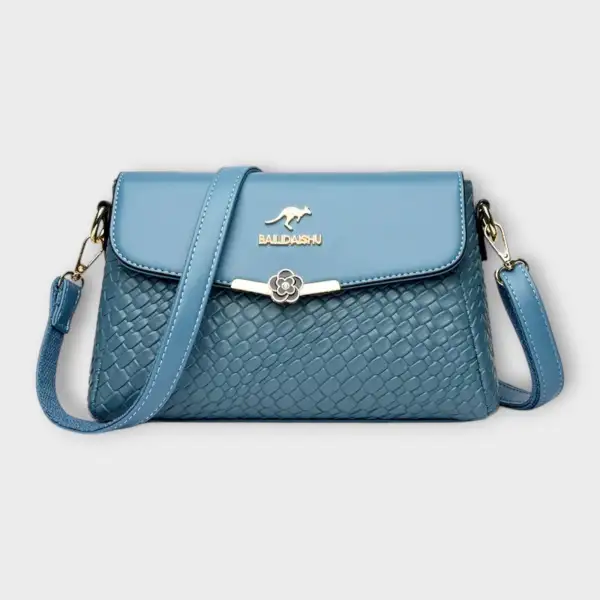 Braided Leather Shoulder Bag
