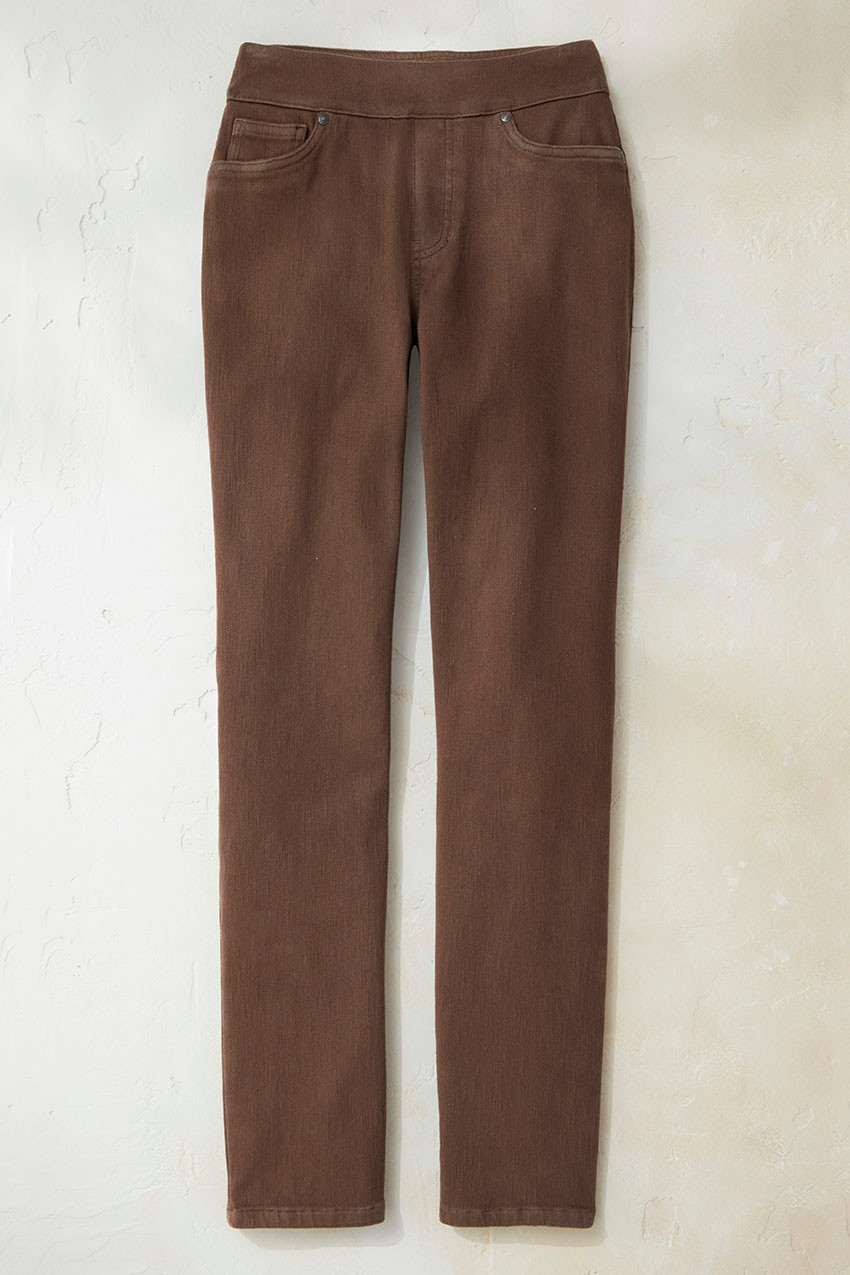 Knit Denim ShapeMe® Slim Leg Jeans