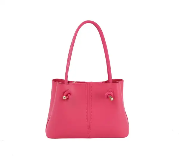 Knot Detailed Handle Tote Bag
