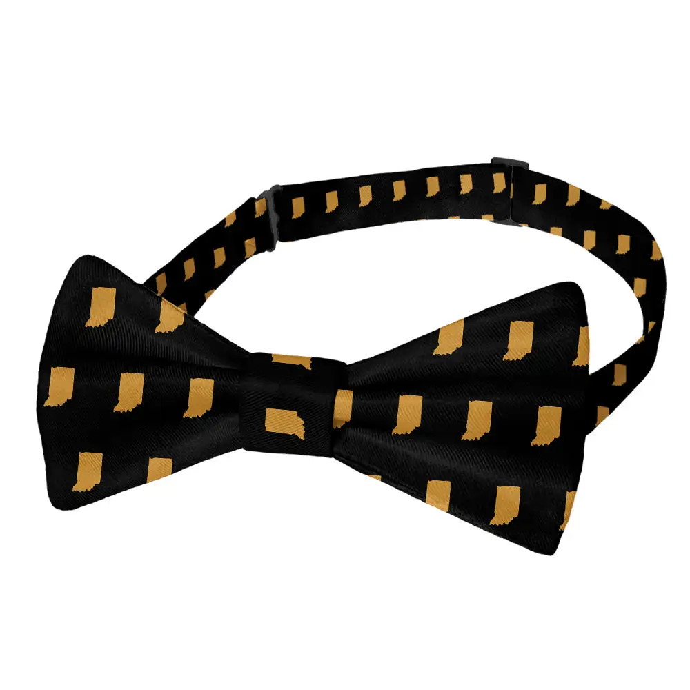 Contemporary Outline Motif Bow Tie
