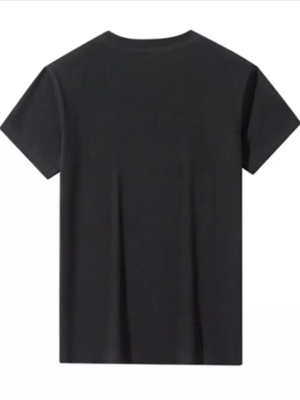 Classic Round-Neck Short-Sleeve T-Shirt