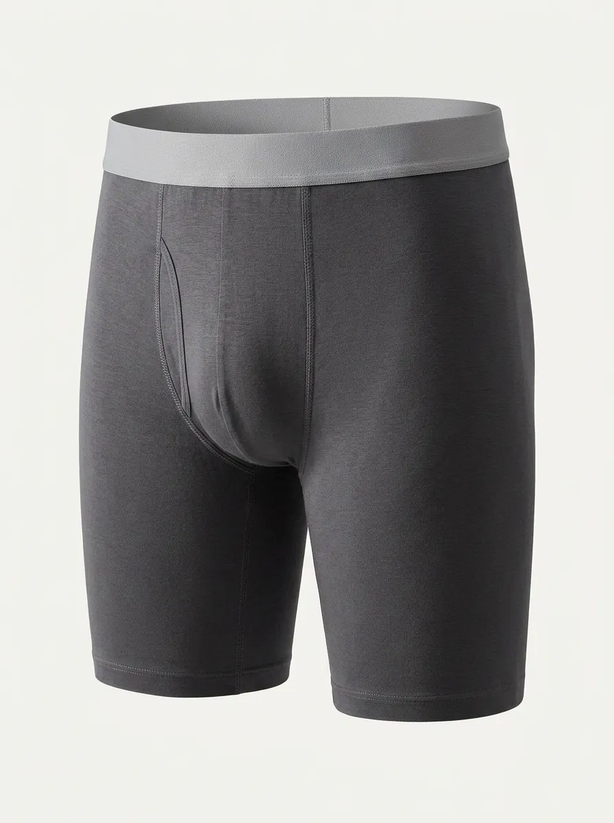 Men's Bold Elastic Waistband Boxer Briefs