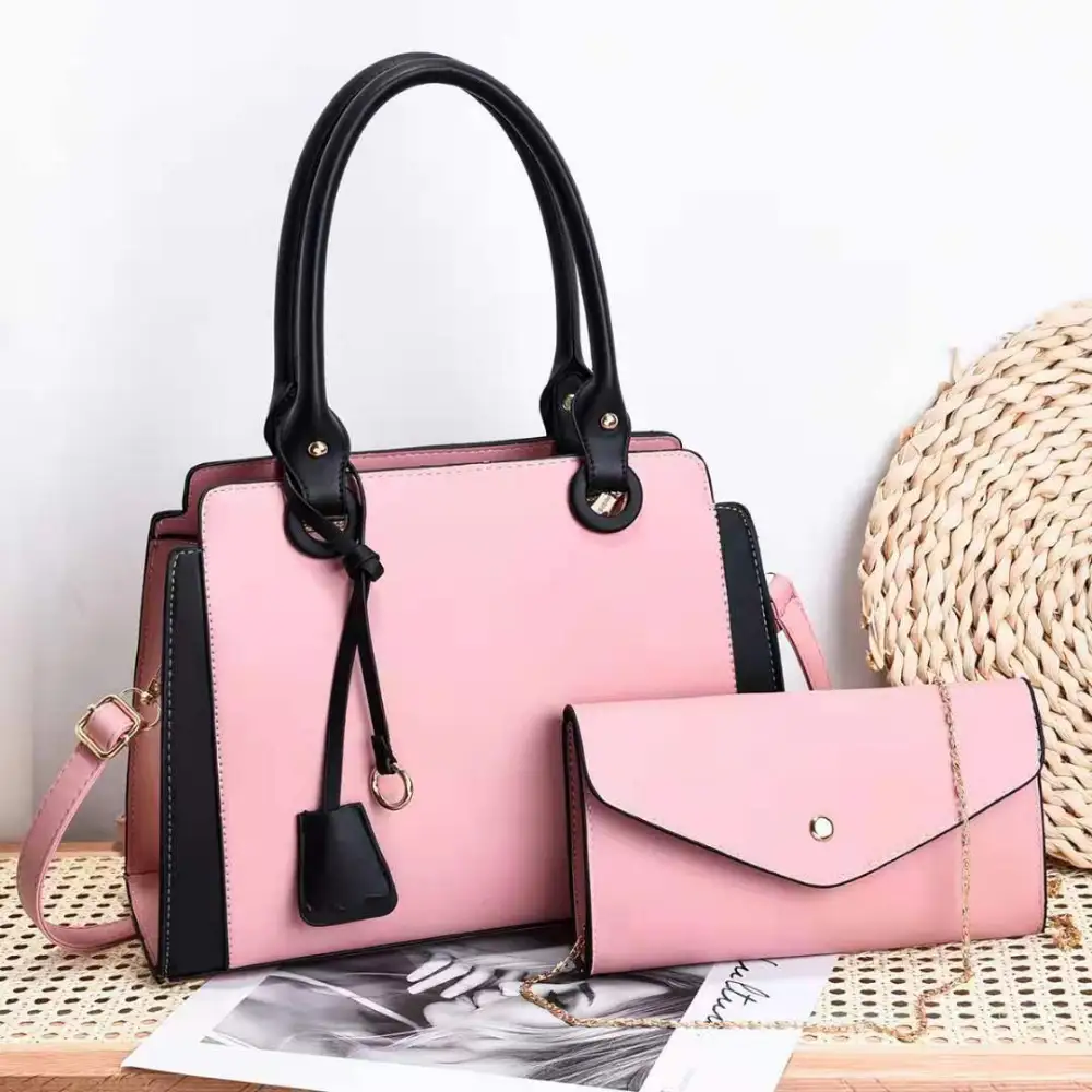 European American Style Large Mother Child PU Handbag Sequin