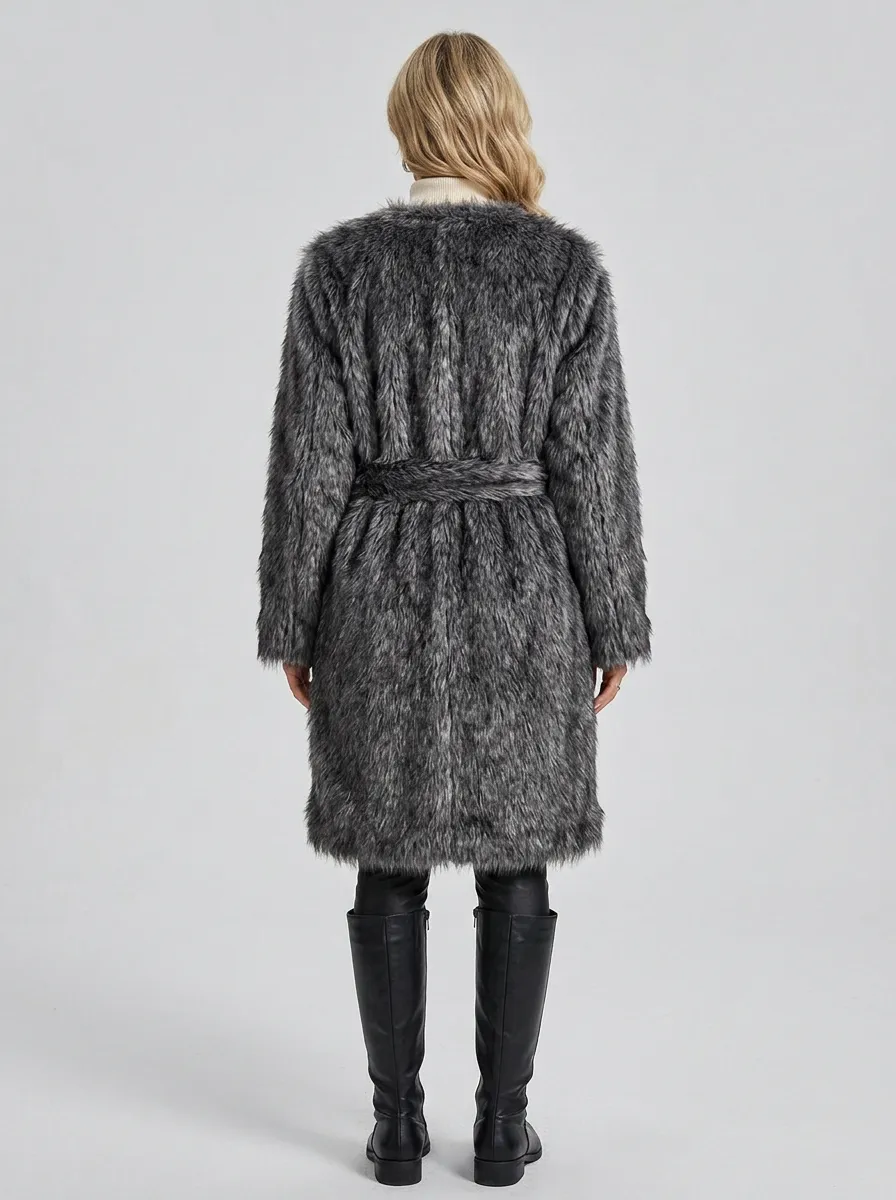 Women's Faux Fur Winter Coat