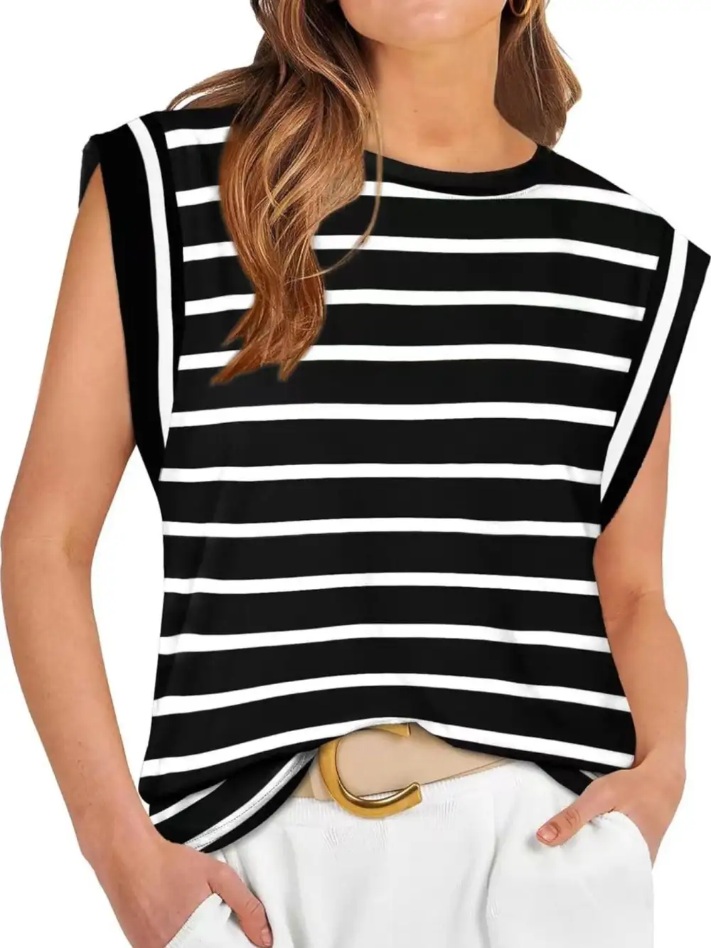 Casual Round Neck Tank