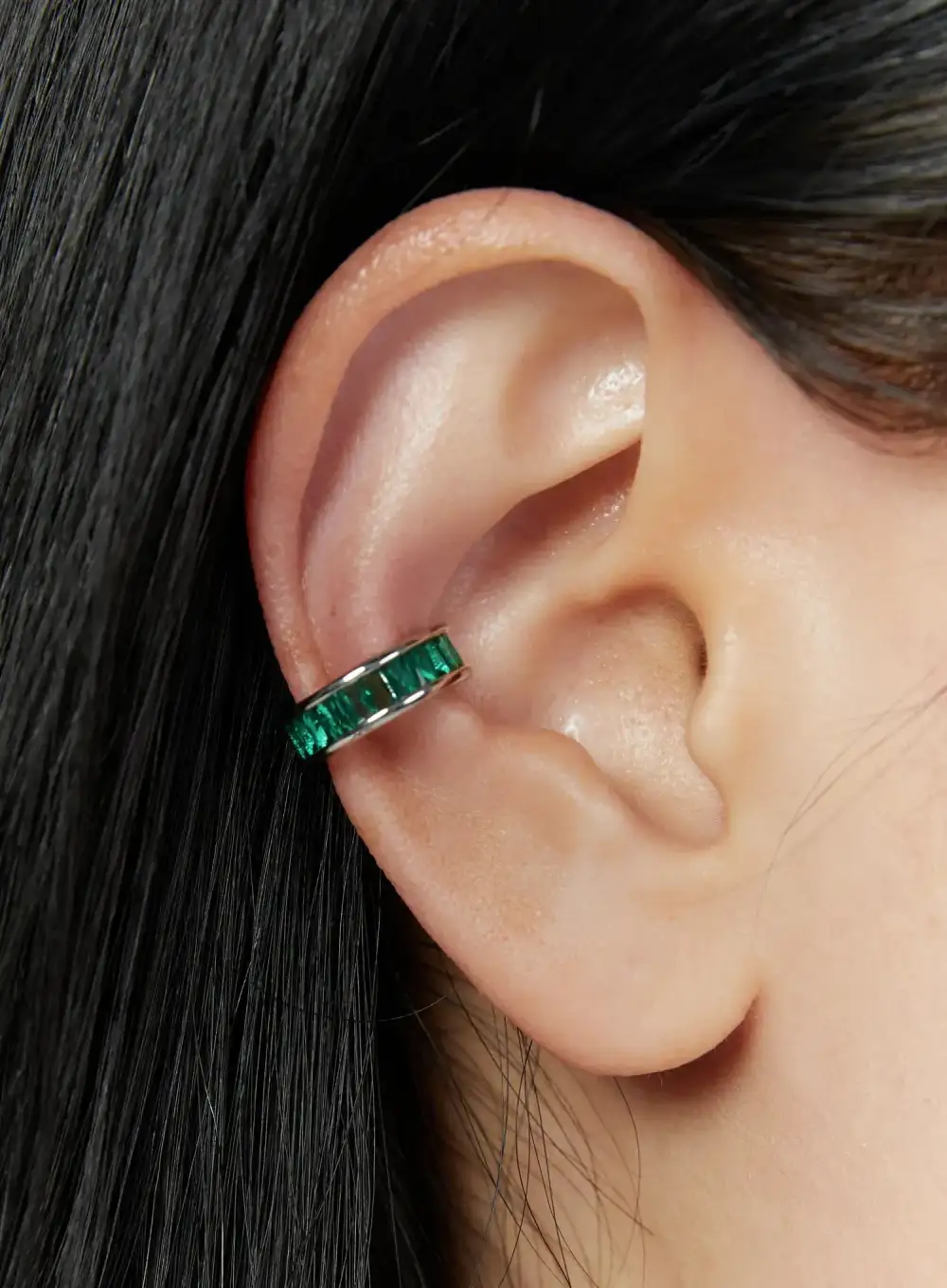Crystal Ear Cuff Earrings