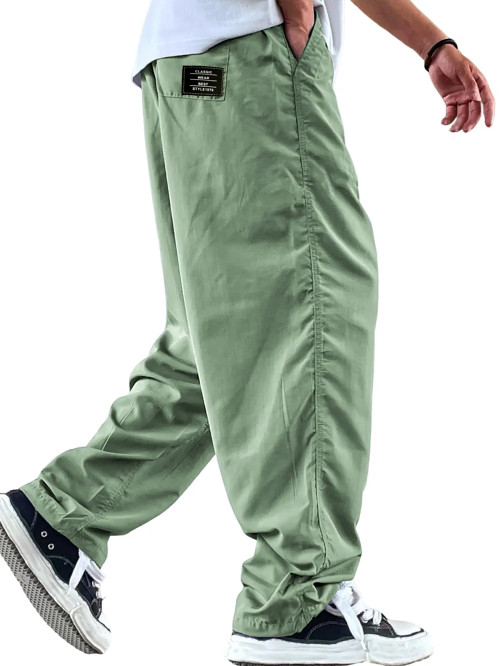 Comfort Fit Casual Trousers