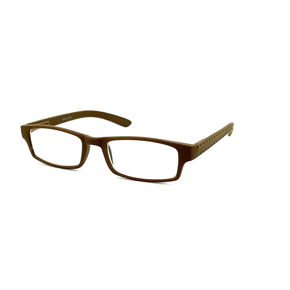 Rectangular Spring-Hinge Reading Glasses