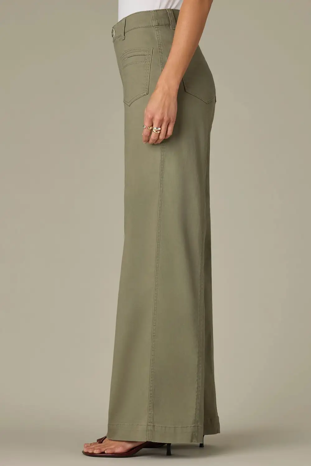 Spade Pocket Wide Leg Pants