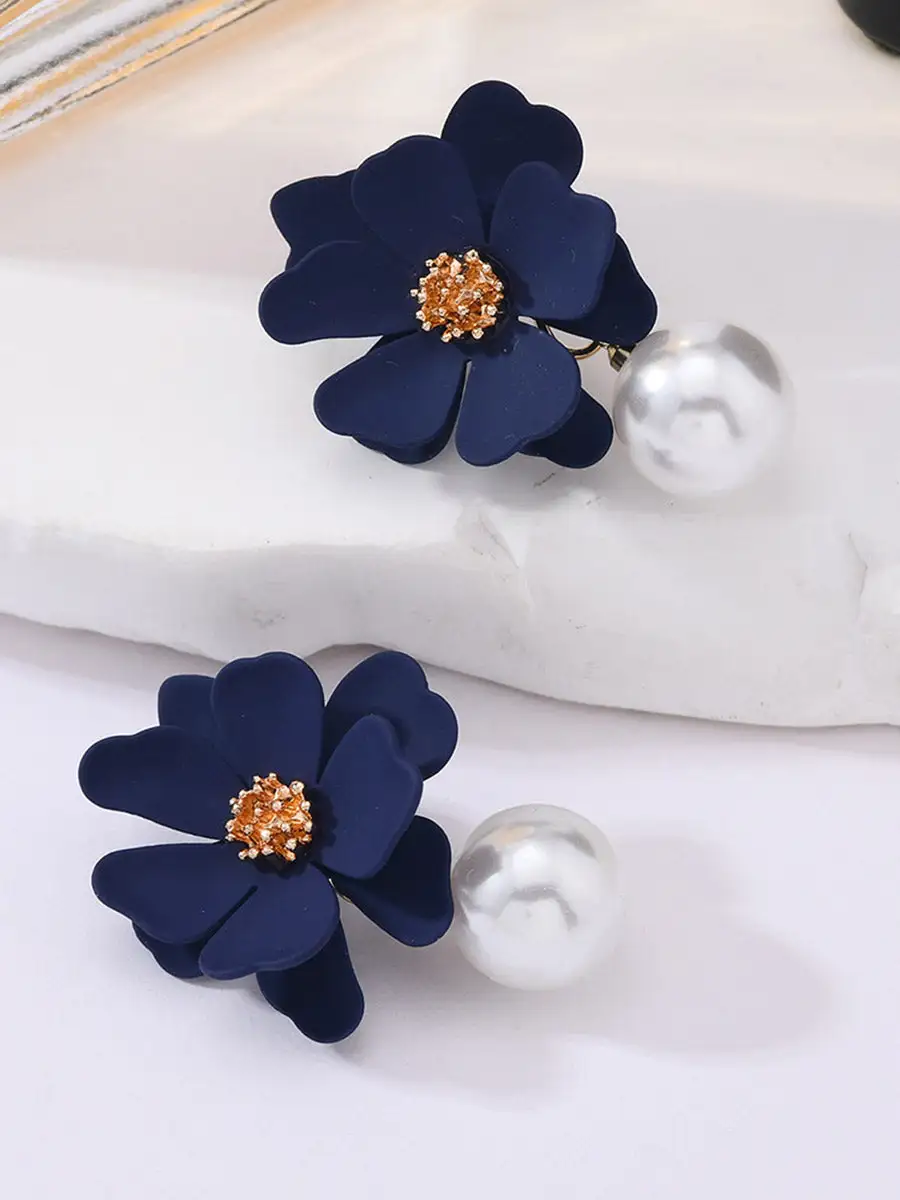 Subtle Leaf Accent Earrings
