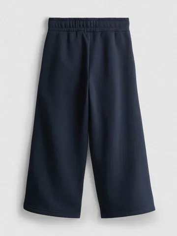 1-9yrs | Cotton Rich Lace Trim Wide Leg Joggers