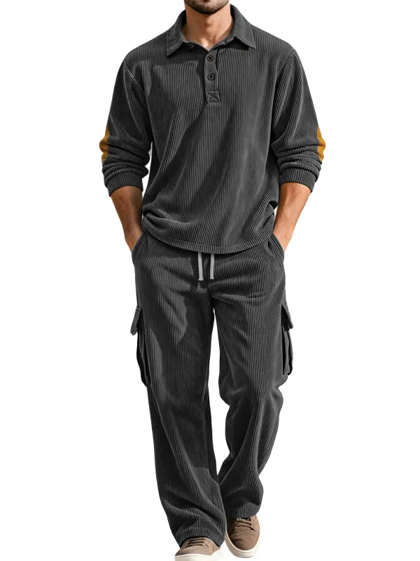 Men's Everyday Corduroy Straight Set
