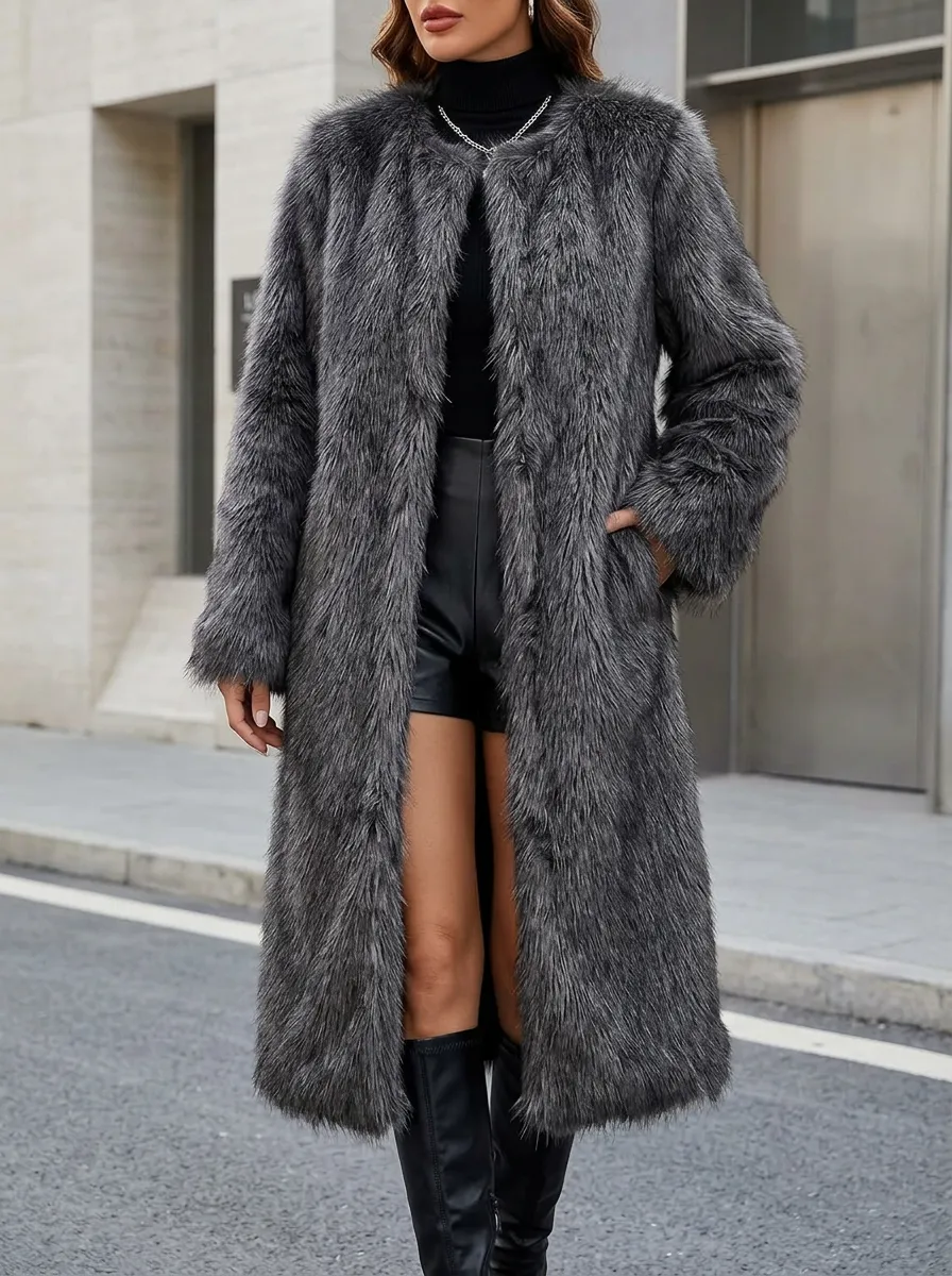Women's Faux Fur Winter Coat