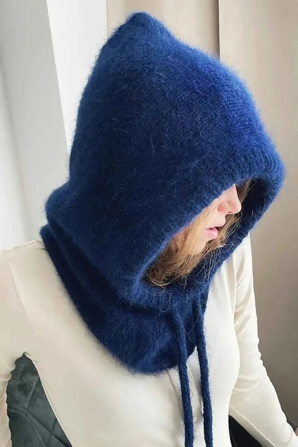Drawstring Solid Color Hat