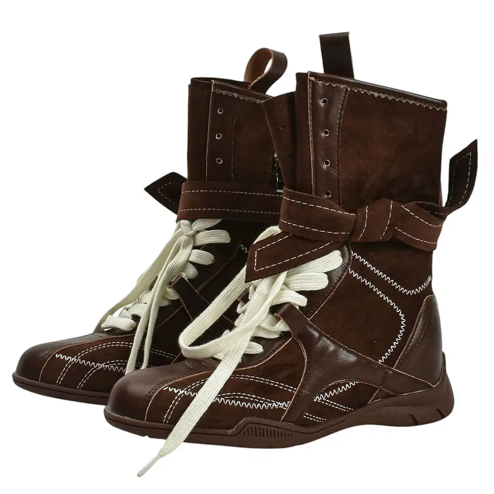 High Top Sneakers Boots Hybrid