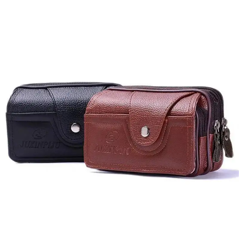 Signature Luxe: Genuine Leather Classic Flap Handbag