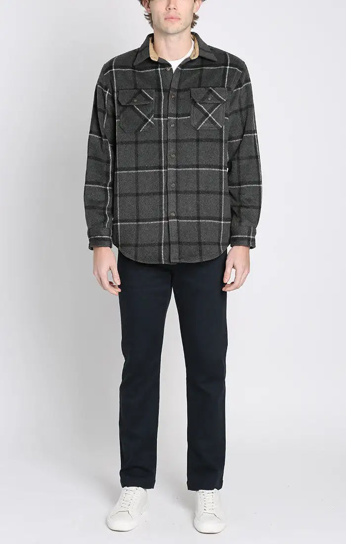 Plaid Two Pocket Unlined Workshirt