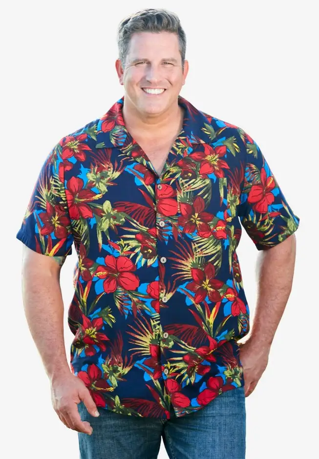 Printed Camp Shirt