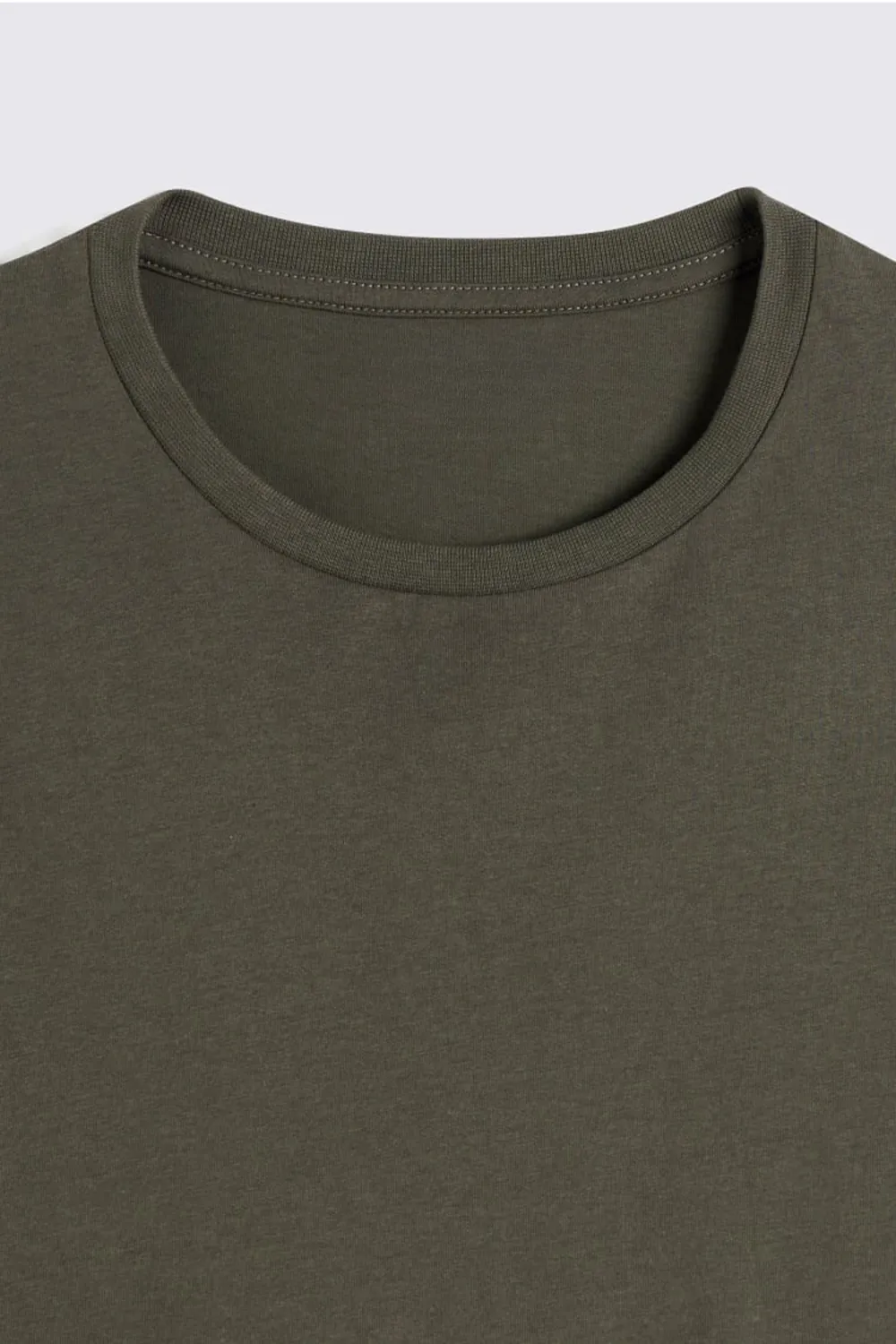 Simplified Sage Green Casual Shirt